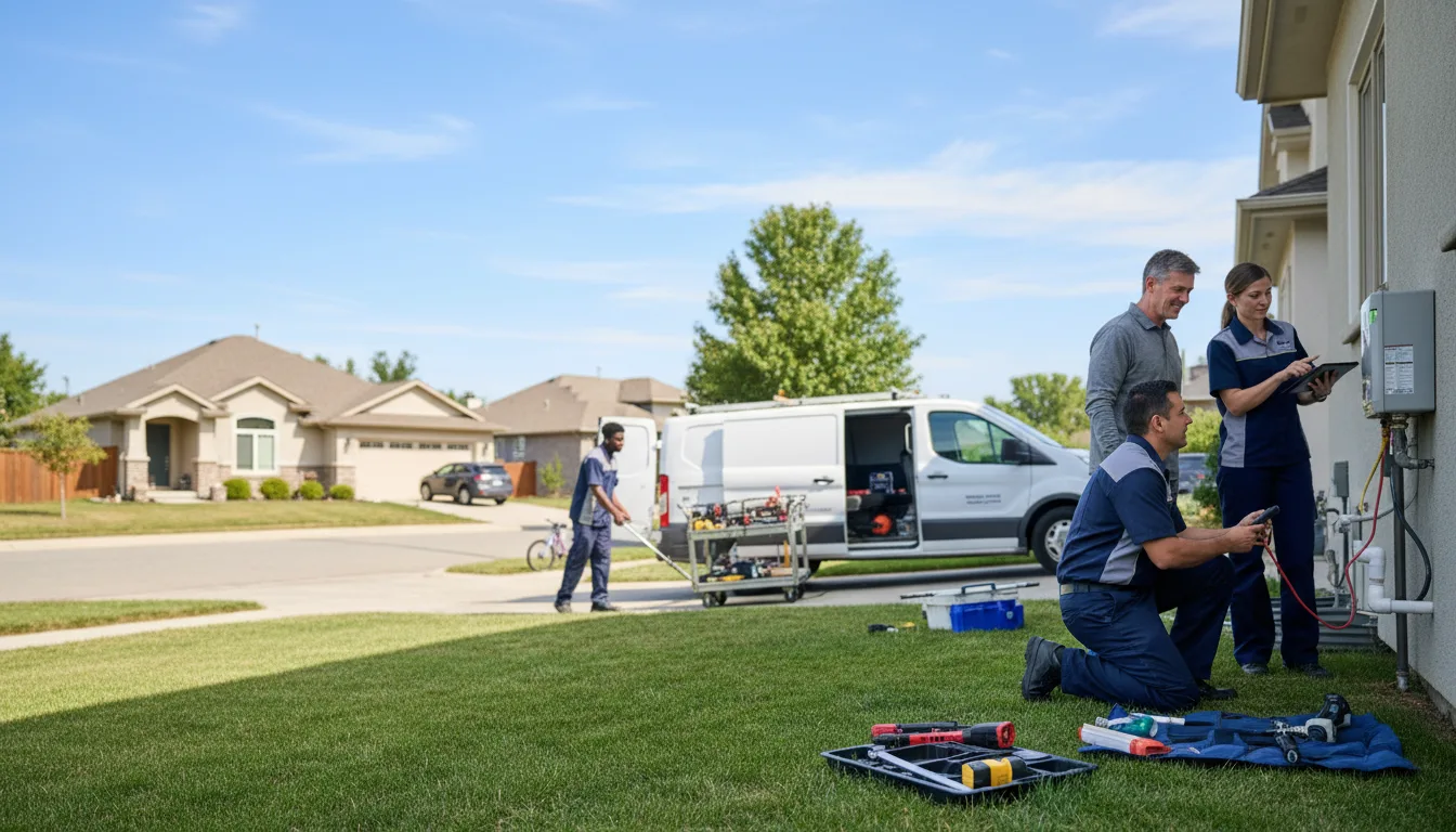 Tankless water heater service in Mineral, CA